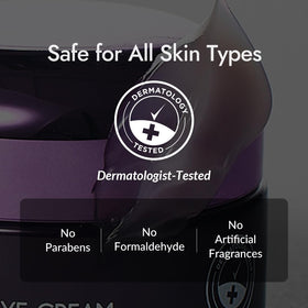 MIZON ingredient label close-up displaying collagen, hyaluronic acid, and argan oil benefits