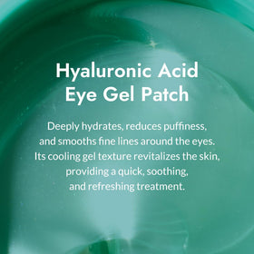 MIZON close-up of hydrogel texture highlighting silky gel for intense hydration