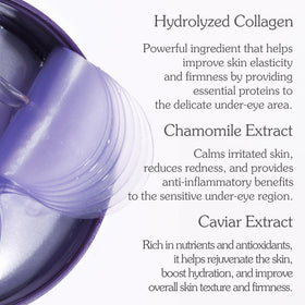 MIZON label ingredients closeup listing collagen and caviar