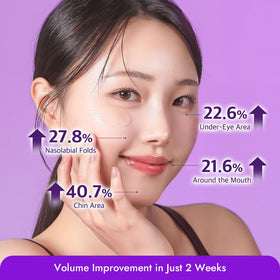 MIZON label close-up showing key actives and certified wrinkle ingredient benefits