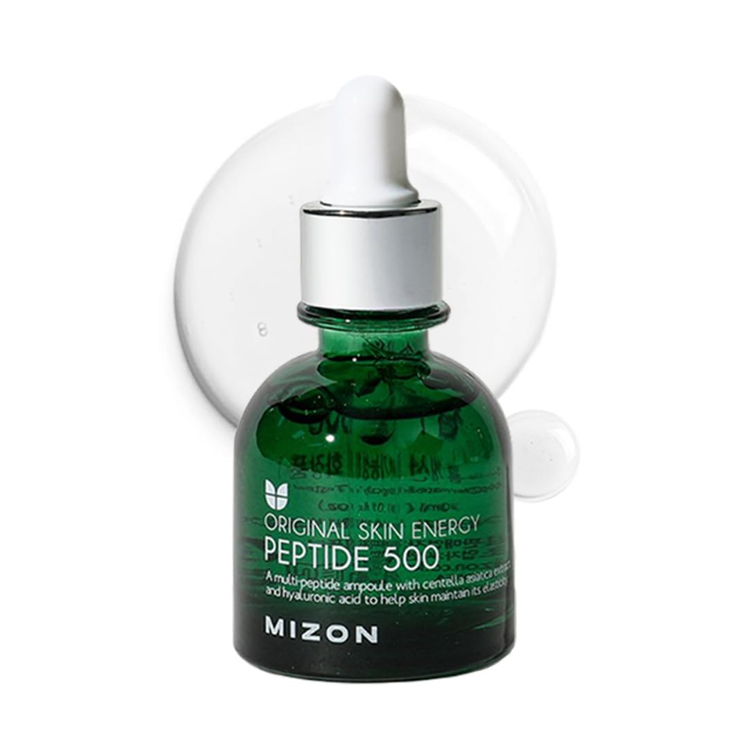 MIZON front bottle view showing compact ampoule and clear branding benefiting routine precision