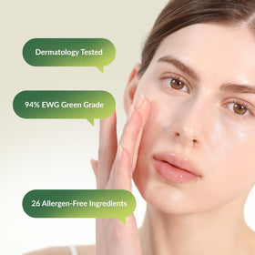MIZON ingredients label detail showing peptides and Centella for informed ingredient benefit