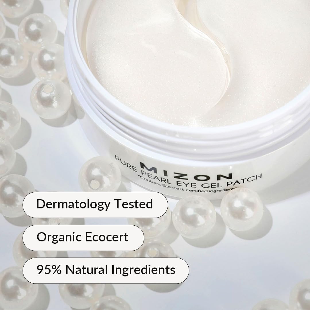 MIZON close-up of hydrogel texture highlighting cooling, adherent gel