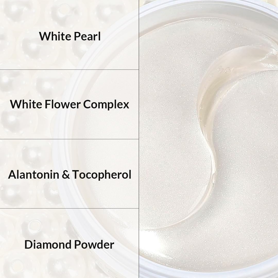 MIZON patch applied under eye demonstrating secure fit and instant moisture
