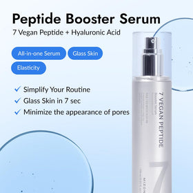 MIZON serum being applied to skin demonstrating gentle layering benefit