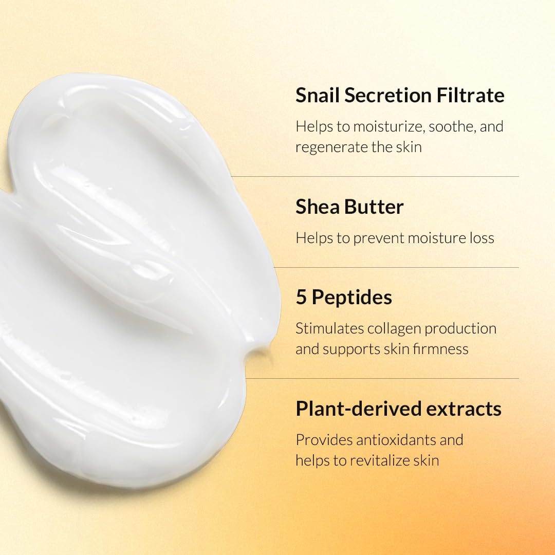 MIZON close-up of creamy texture highlighting smooth absorption