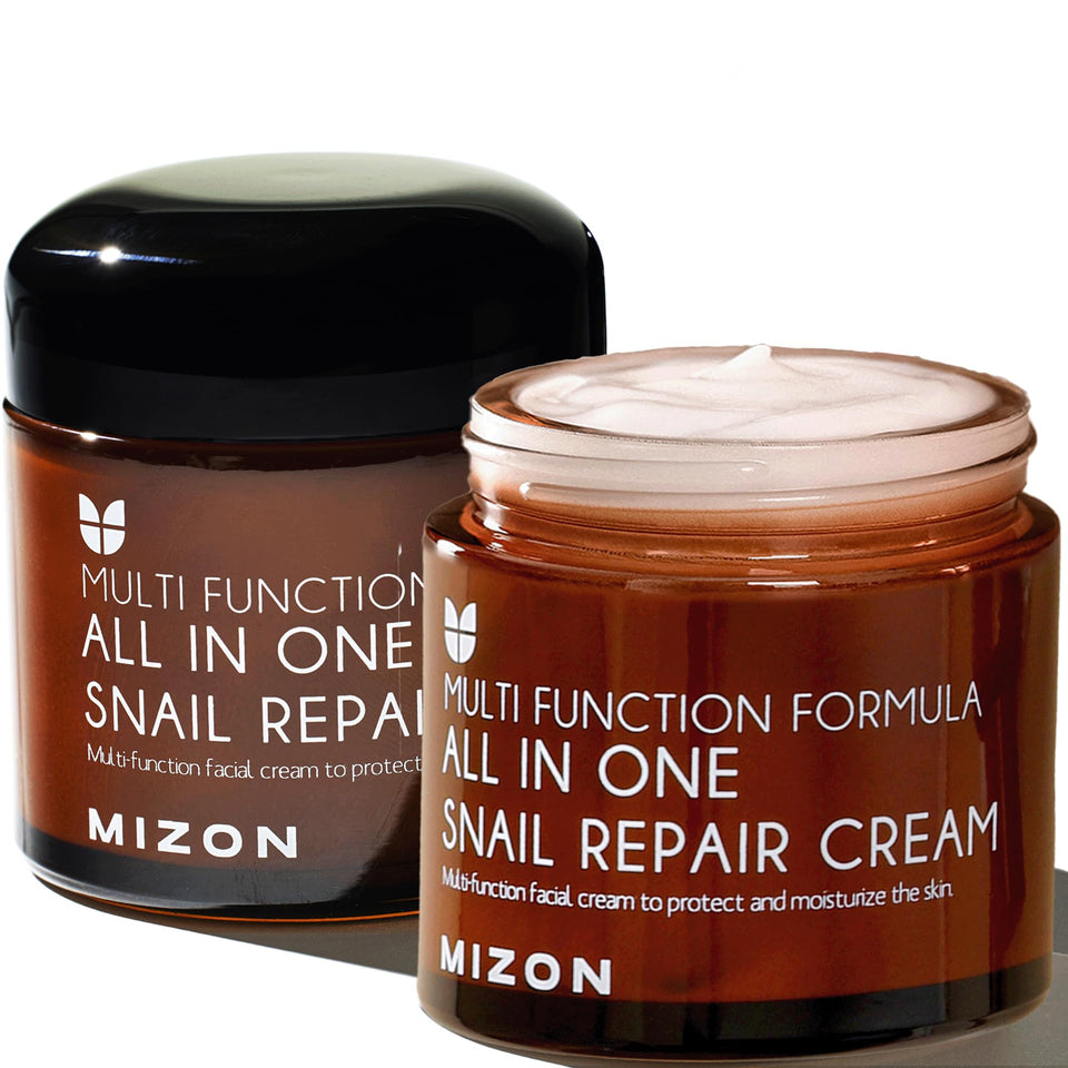 MIZON front packaging showing jar and branding for clear product ID