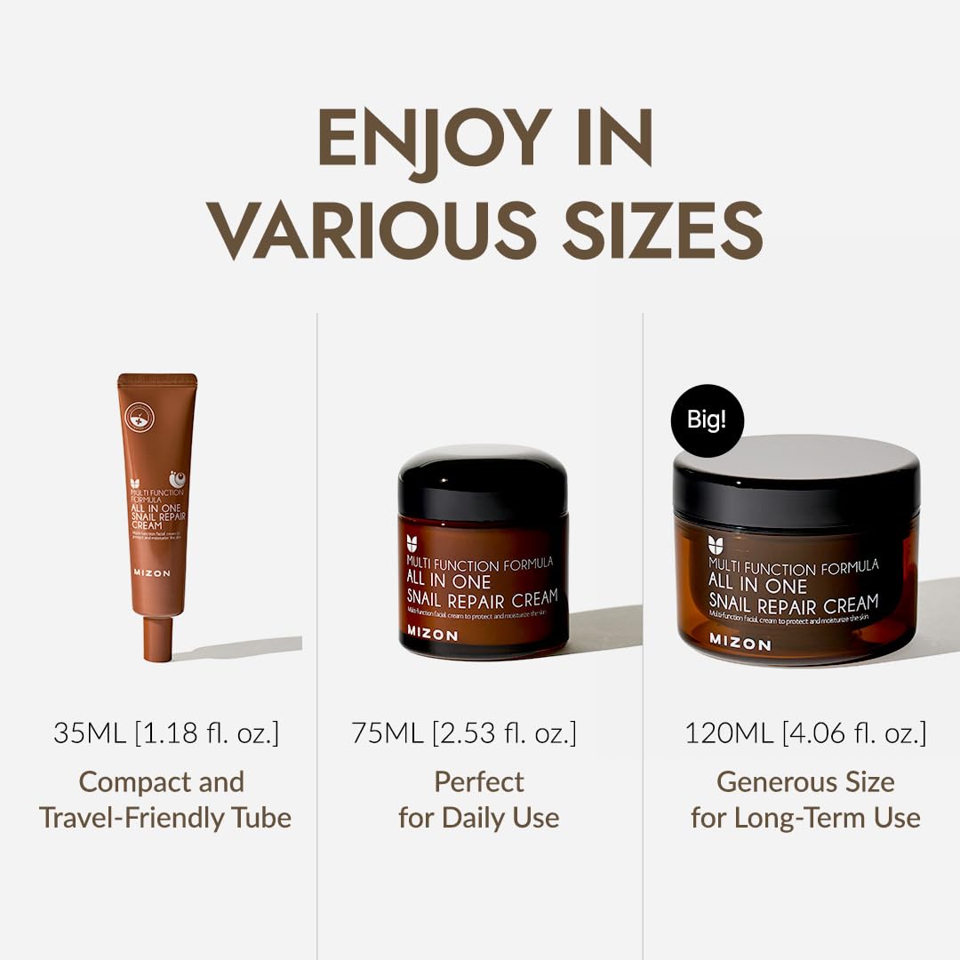 MIZON jar staged on bathroom shelf for lifestyle appeal and routine fit