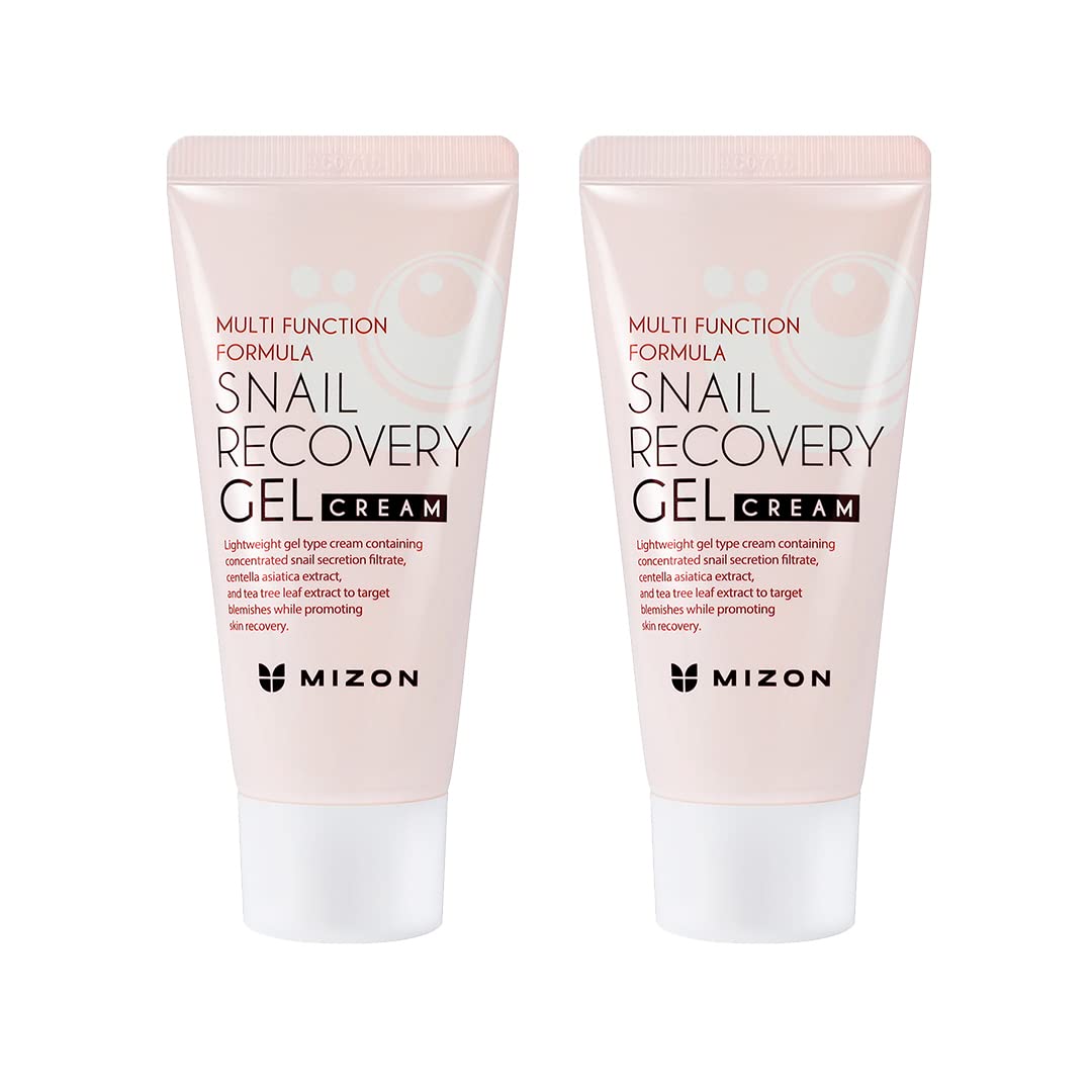 MIZON front packaging showing two jars and clear product benefits