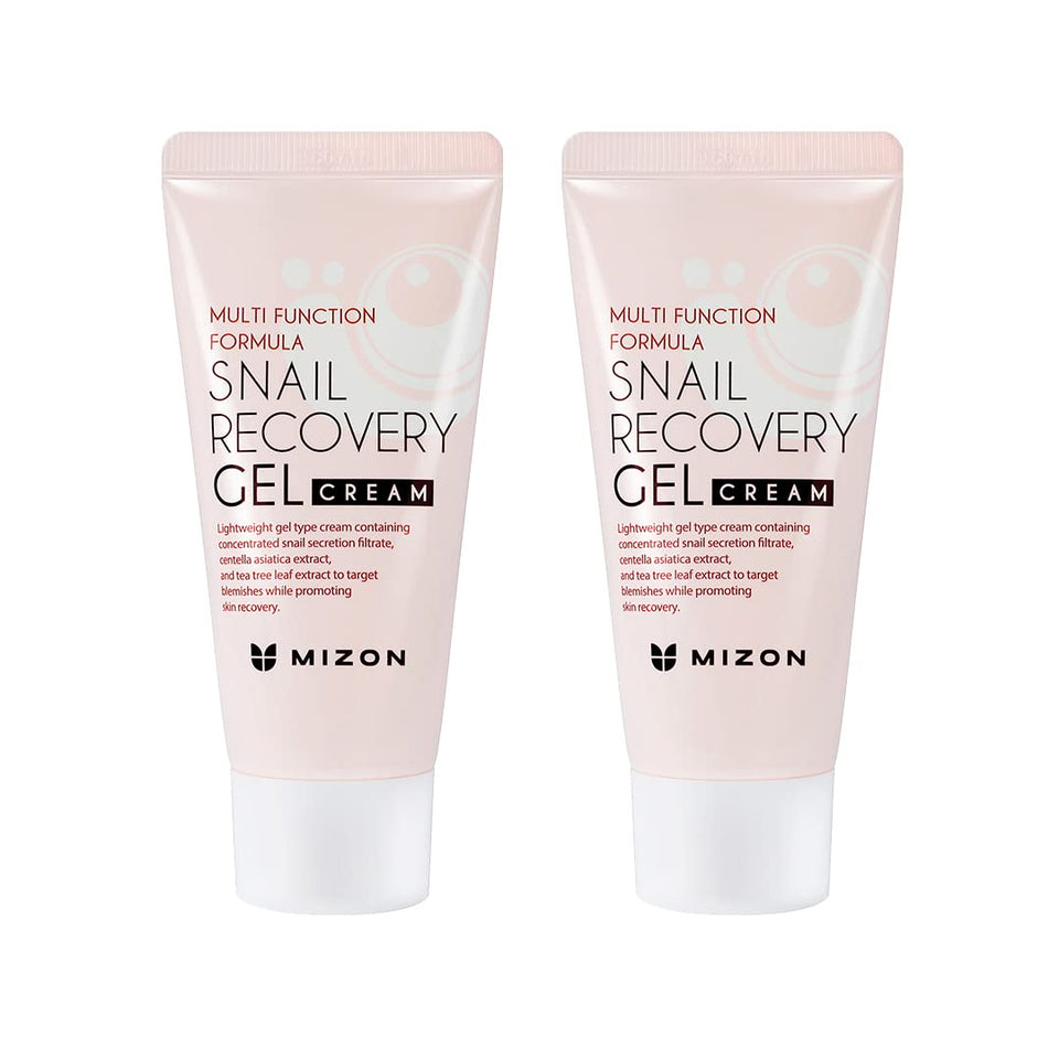 MIZON front packaging showing two jars and clear product benefits
