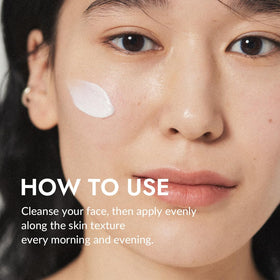 MIZON night routine scene showing cream used for overnight repair