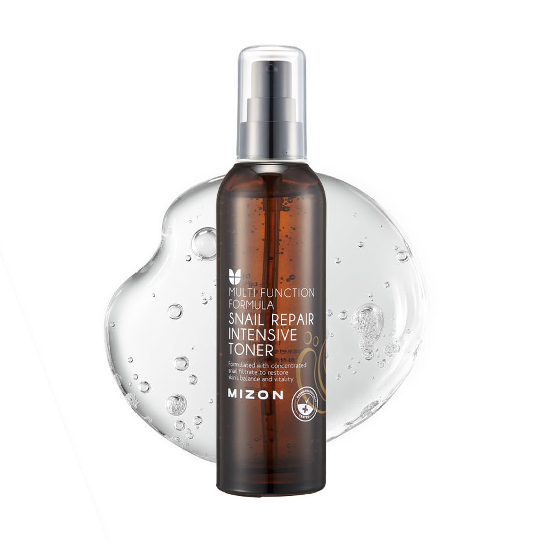 MIZON front bottle view showing clean packaging and gentle formula benefits