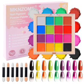 MKNZOME front packaging showing 16-color palette and benefits of convenience
