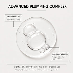 MKSUVGQ applying serum under eye to smooth and refine contour benefit
