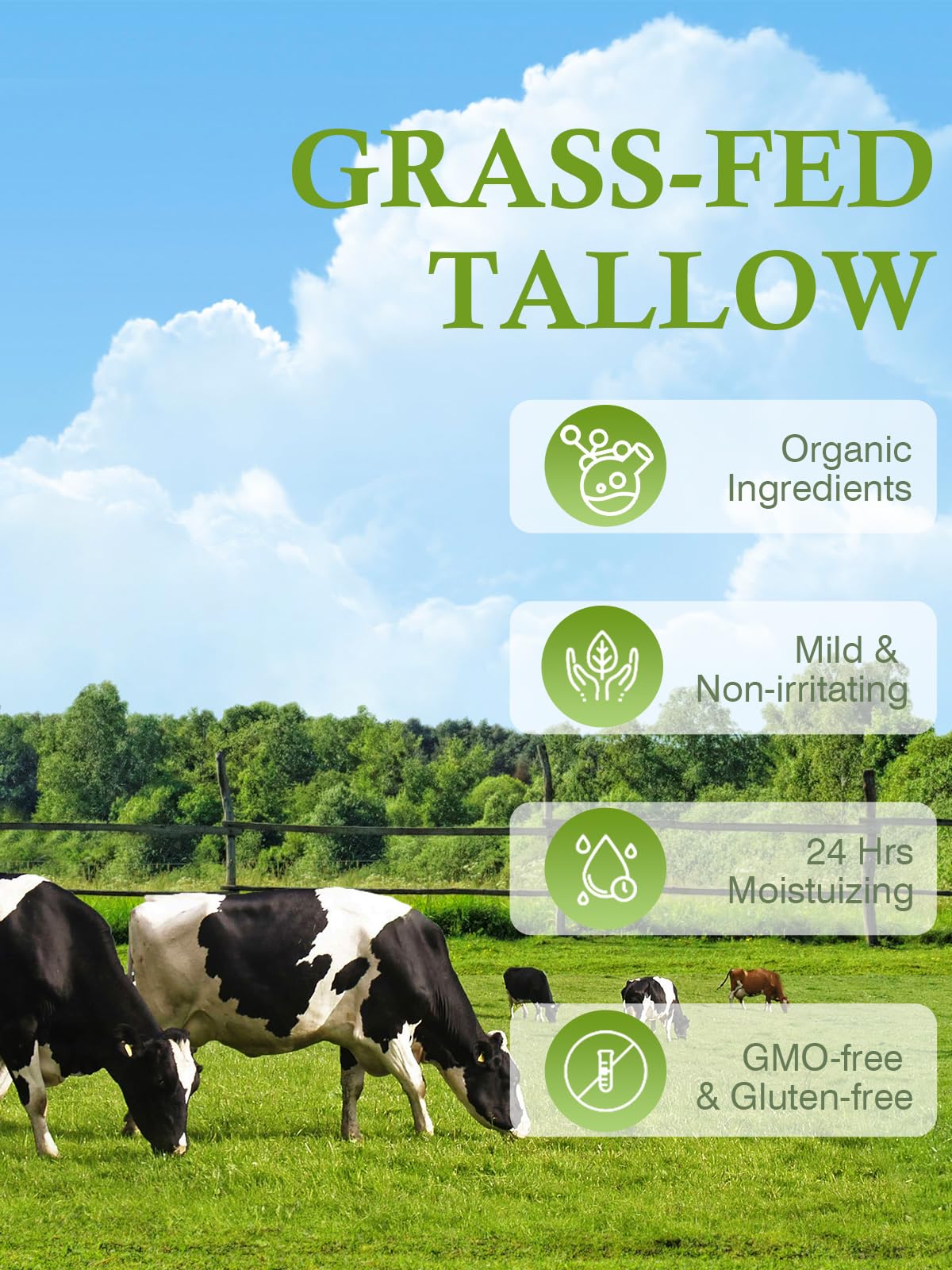 mkzea close-up whipped tallow texture, showing smooth spreadability for easy application