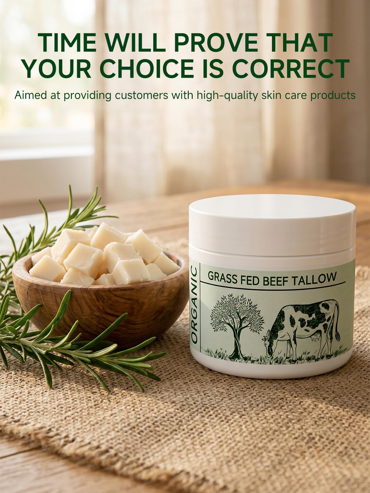 mkzea jar next to hand for scale showing portable skincare benefit