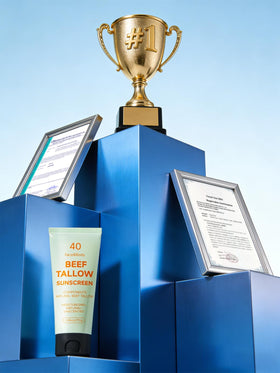 mkzea tube beside smartphone for scale, compact travel convenience