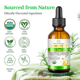 MMPANG scalp massage with oil applied, shows cooling peppermint sensation and refreshment