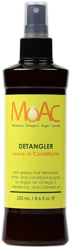 Moac front packaging showing bottle and label, clear direction and benefit