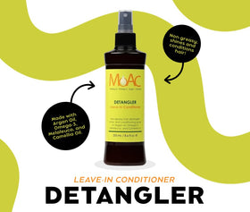 Moac close-up spray nozzle emitting mist, brand delivering even lightweight coverage