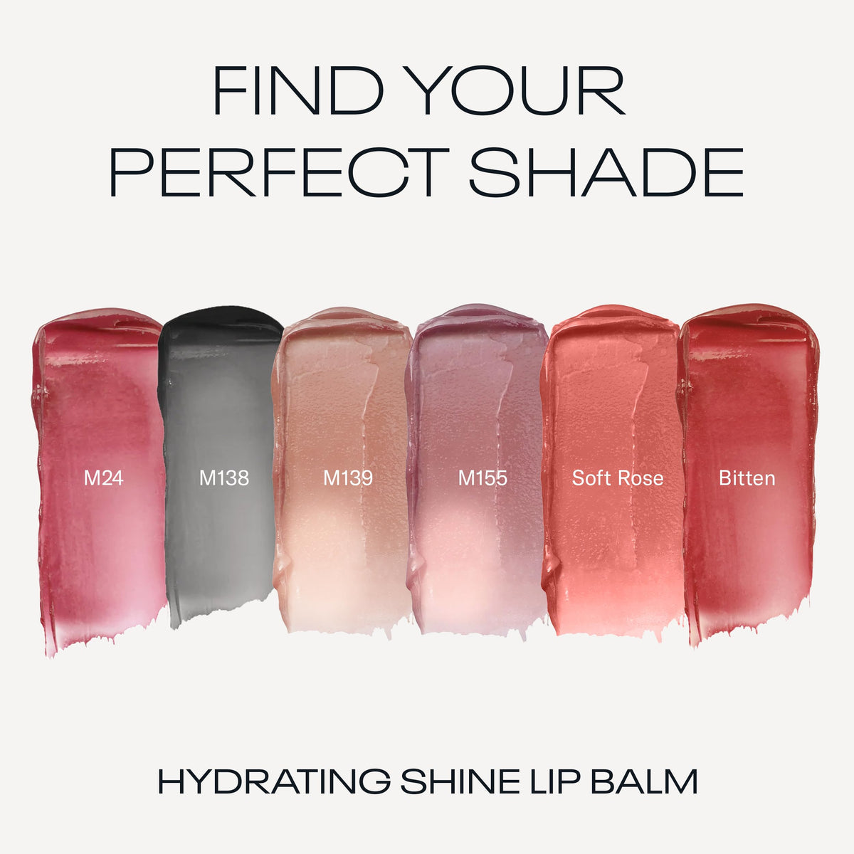 MOB lip balm styled in a makeup bag scene suggesting everyday carry and quick touch-ups
