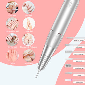 MOCOWIND aluminum handpiece close-up showing comfortable grip and heat control