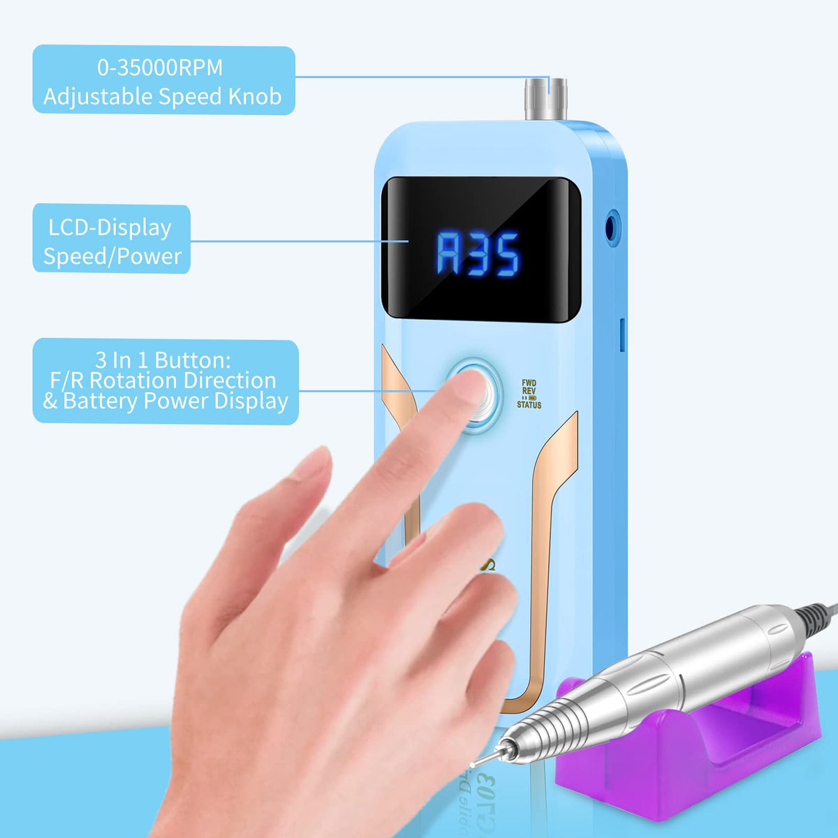 MOCOWIND packaging and accessories overview presenting complete starter kit advantage