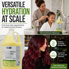 MODA side label ingredients list highlighting keratin and vitamin E benefits