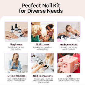 modelones application brush stroke on nail showing smooth coverage and precise control