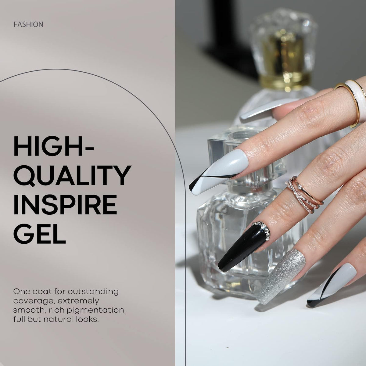 modelones closeup brush with gel stroke demonstrating smooth, controlled application benefit