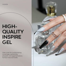 modelones closeup brush with gel stroke demonstrating smooth, controlled application benefit