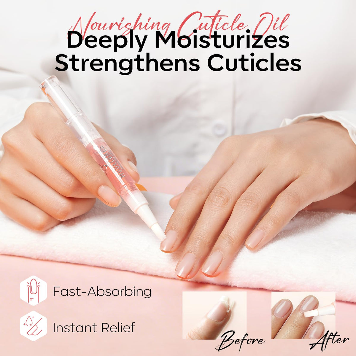 modelones cuticle oil pen detail nourishing cuticles and softening skin