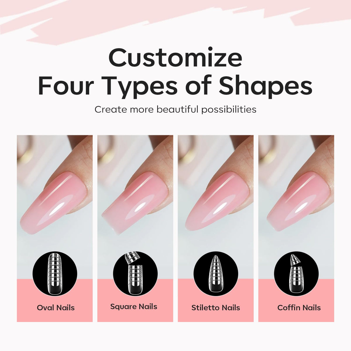 modelones finished ombre french nails showcasing smooth professional finish