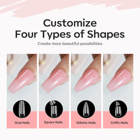modelones finished ombre french nails showcasing smooth professional finish
