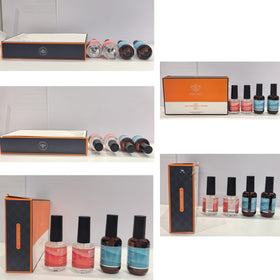 modelones four bottles arranged to display set completeness and value