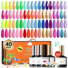 modelones front packaging showing all 40 bottles and branding for full kit convenience