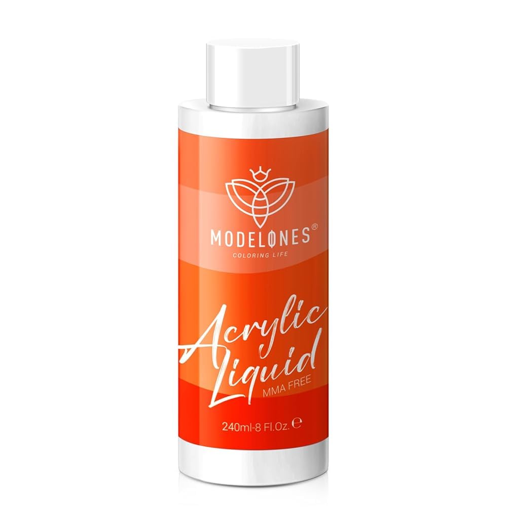modelones front packaging bottle showing product and capacity, professional presentation