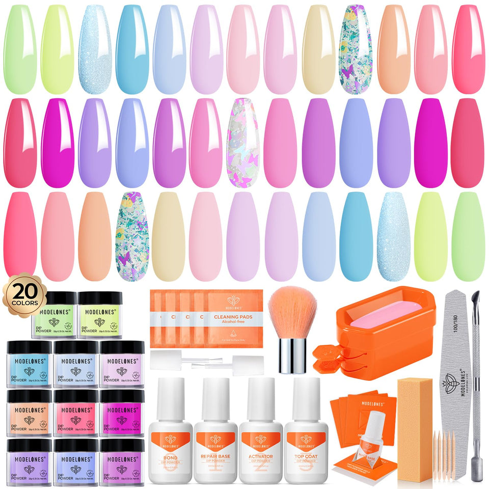 modelones front packaging showing full kit and benefit of complete set