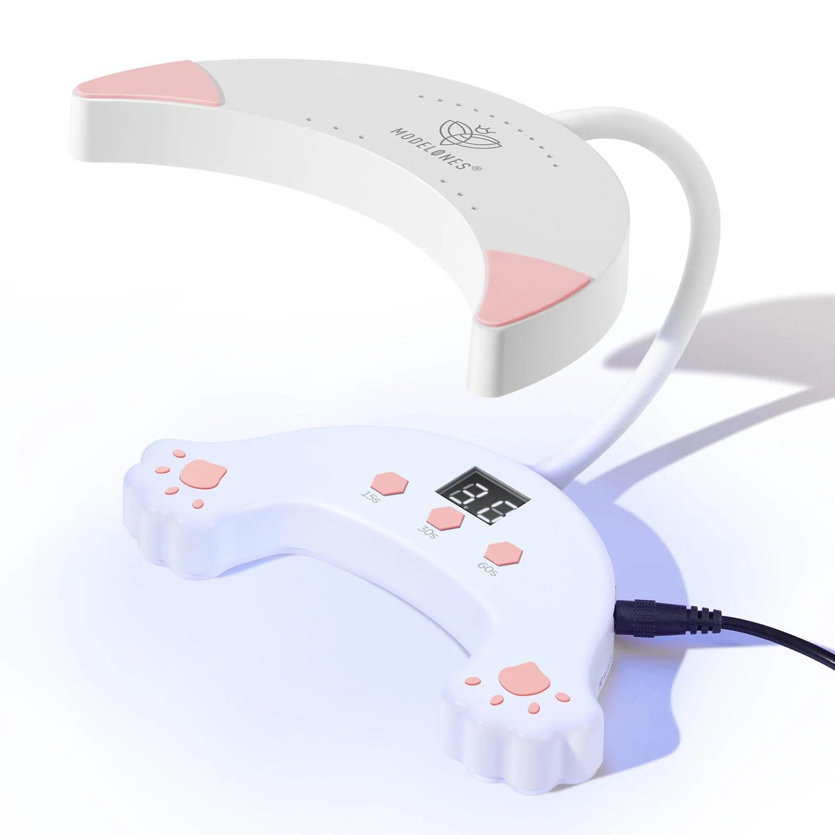 modelones front view lamp showing compact design and fast curing