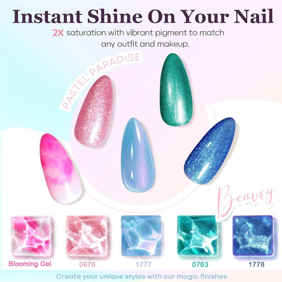 modelones glitter topcoat detail adding sparkle and dimension