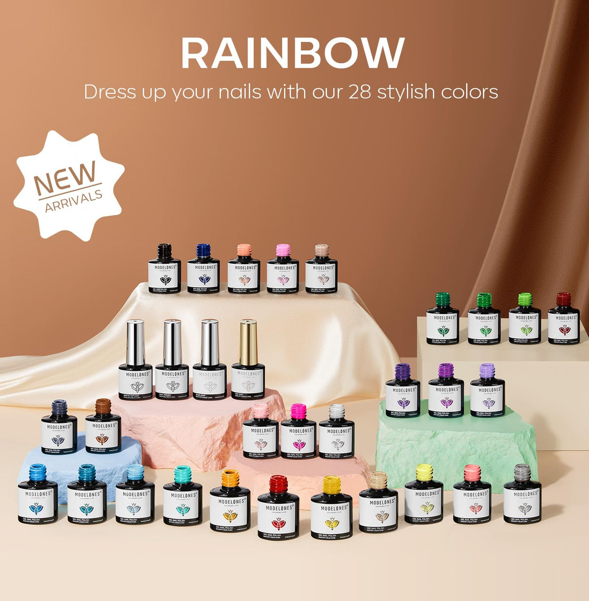 modelones glitter topcoat sparkle on nails adding festive shimmer and dimension
