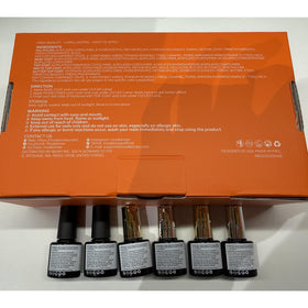 modelones in use under LED lamp showing fast curing and professional results