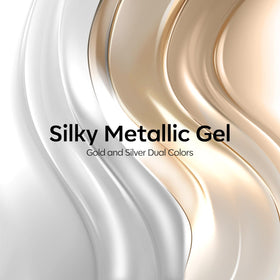modelones lifestyle hand with manicure highlighting polished metallic nails