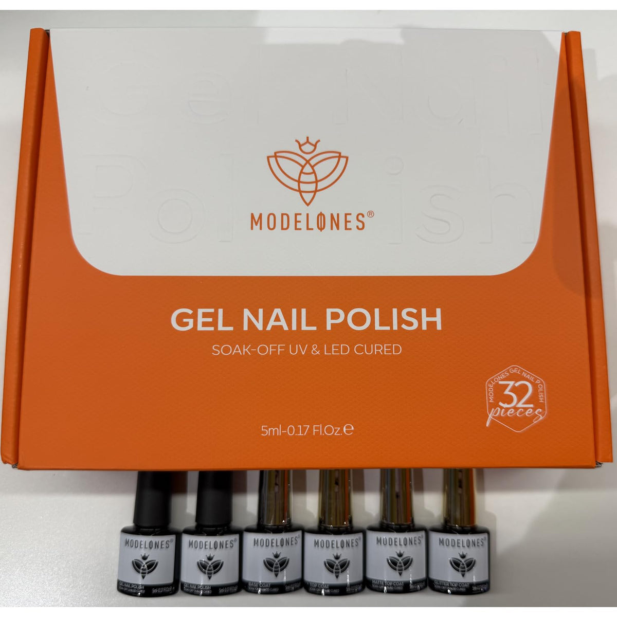 modelones matte topcoat texture view showing soft, velvety matte effect for variety