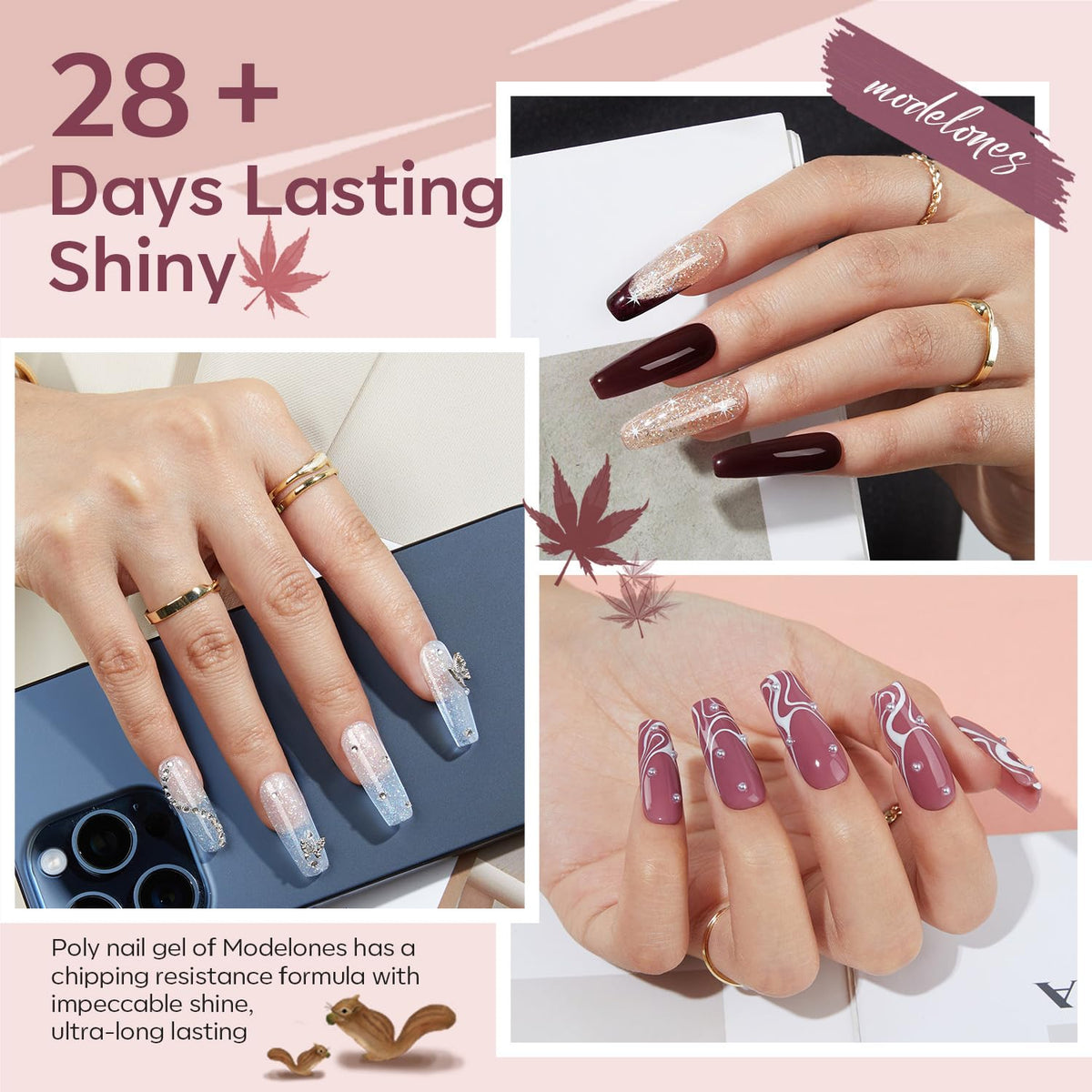 modelones 8w nail lamp in use curing nails quickly for time-saving benefit