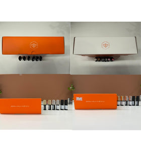 modelones bottles beside a ruler showing 7ml size and portability