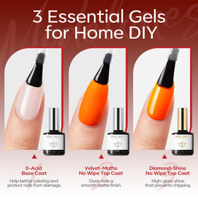 modelones size scale next to fingers to show 5ml bottle proportions and portability