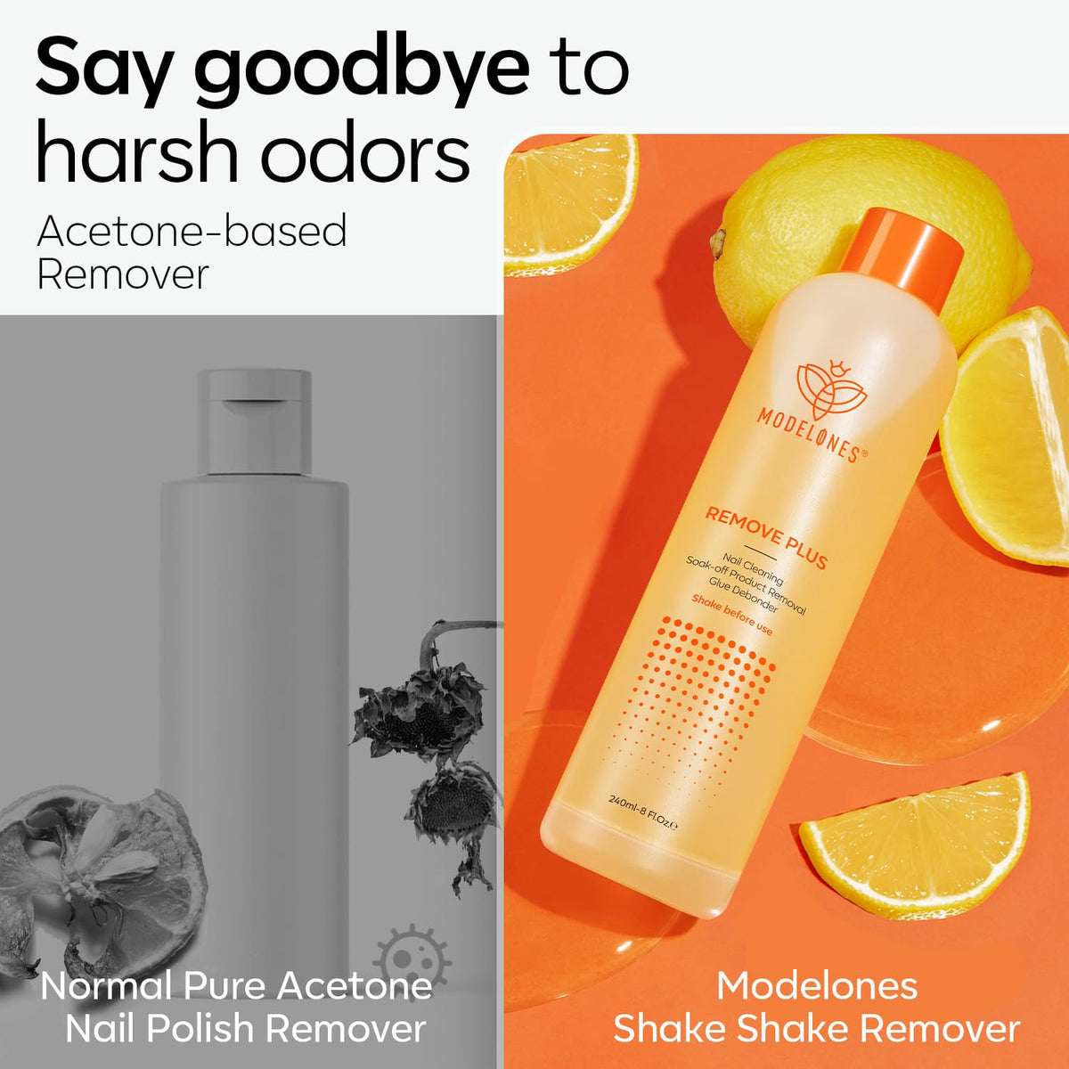 modelones soak wrap demonstration removing gel polish efficiently