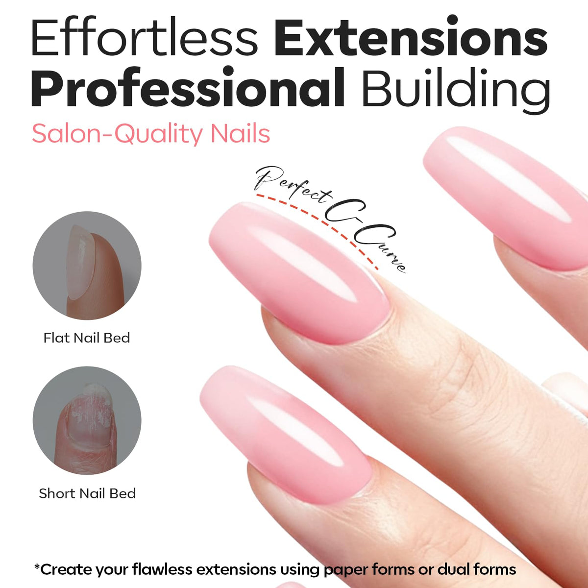 modelones thick gel texture close-up demonstrating controlled self-leveling benefit