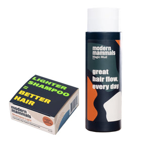 Modern Mammals front packaging showing bottle and label benefit of gentle cleansing